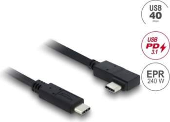 Delock Coaxial USB 40 Gbps cable