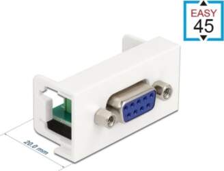 Delock Easy 45 Module D-Sub 9