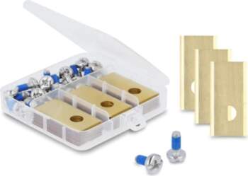 Delock Replacement Blades with Titanium Coating