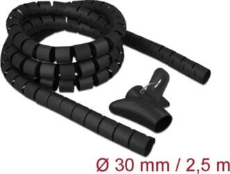 Delock Spiral Hose with Pull-in Tool