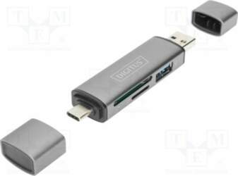 DIGITUS Card reader: memory; USB A