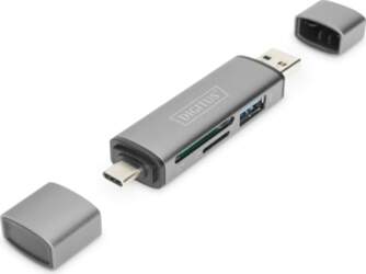 Digitus Dual Card Reader Hub USB-C