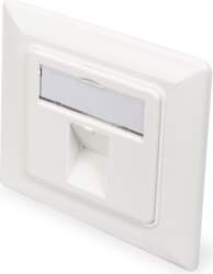 Digitus Wallplate for Keystone Modules, German