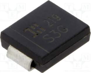 DIODES INCORPORATED Diode: rectifying; SMD; 400V