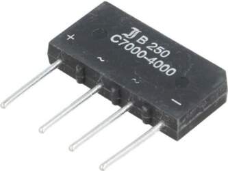 DIOTEC SEMICONDUCTOR Bridge rectifier: single-phase; Urmax: