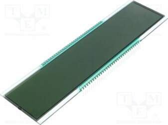 DISPLAY ELEKTRONIK Display: LCD; 7-segment; STN