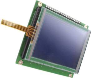 Display: LCD; graphical; 128x64; STN Negative