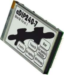 DISPLAY VISIONS Display: LCD; graphical; 240x128