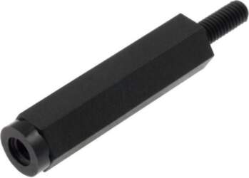 DREMEC Insulating sleeve; hexagonal; polyamide; M3