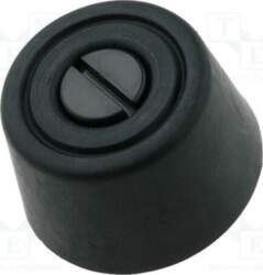 DREMEC Quick mounting foot; black; polyetylene
