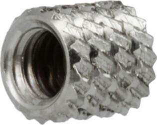 DREMEC Threaded insert; brass; nickel; M4
