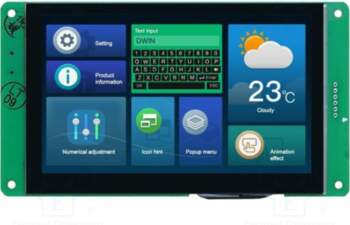 Dwin Technology Display: TFT; 5"; 800x480