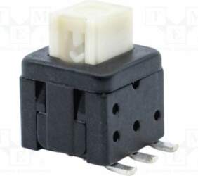 E-SWITCH Microswitch TACT; DPDT; Pos: 2