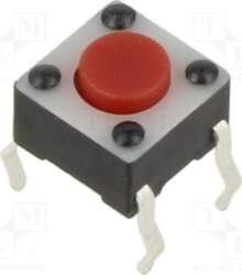 E-SWITCH Microswitch TACT; SPST-NO; Pos: 2