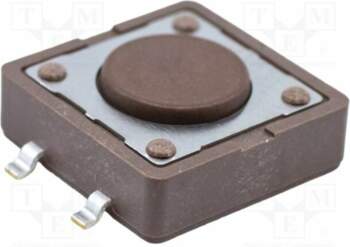 E-SWITCH Microswitch TACT; SPST-NO; Pos: 2