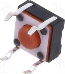 E-SWITCH Microswitch TACT; SPST-NO x2; Pos: