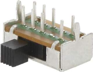 E-SWITCH Switch: slide; Pos: 3; 0