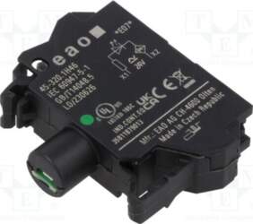 EAO Illuminating unit; 22mm; 45; front