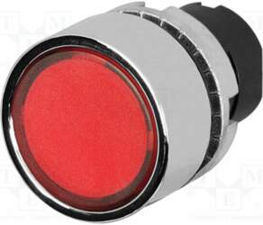 EAO Switch: push-button; 22mm; Stabl.pos: