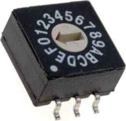 ECE Encoding switch; HEX/BCD; Pos: 16