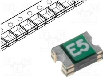 ECE Fuse: PTC polymer; 500mA; 0805