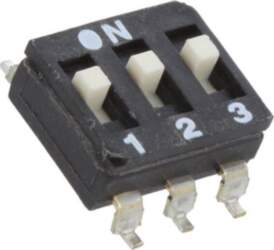 ECE Switch: DIP-SWITCH; Poles number: 3