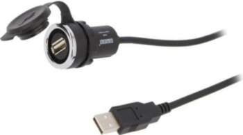 EMAS USB socket; 22mm; IP65; on