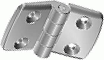 FATH Hinge; Width: 87mm; polyamide; black