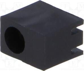 FIX&FASTEN LED housing; 3mm; polyamide; angular