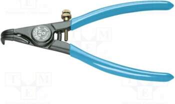 For circlip; external; Pliers len: 170mm