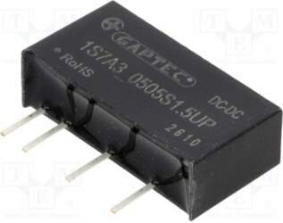 GAPTEC Electronic Converter: DC/DC; 1W; Uin: