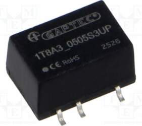 GAPTEC Electronic Converter: DC/DC; 1W; Uin: