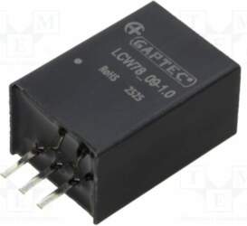 GAPTEC Electronic Converter: DC/DC; Uin: 12÷72VDC