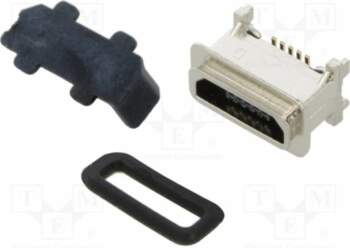 GCT Connector: USB B micro; socket