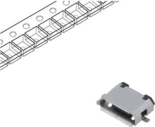 GCT Connector: USB B micro; socket