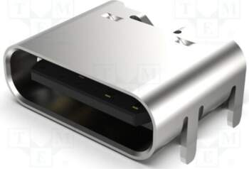 GCT Connector: USB C; socket; SMT