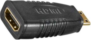 GOOBAY Adapter; HDMI socket,mini HDMI