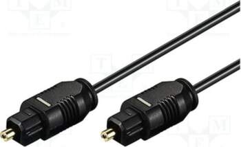 GOOBAY Cable; Toslink plug,both sides