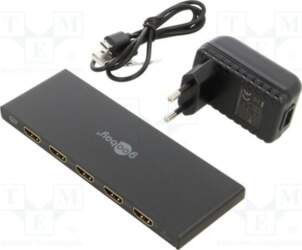 GOOBAY Splitter; HDMI 2.0; Input:
