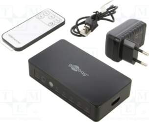 GOOBAY Switch; HDMI 2.0; Input:
