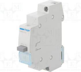 HAGER Pushbutton switch; 230VAC; 16A; for