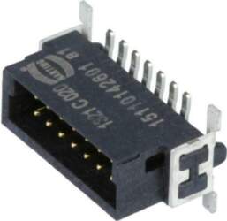 HARTING Connector: PCB-cable/PCB; socket; male; PIN:
