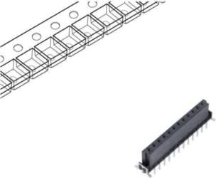 HARTING Connector: PCB to PCB; socket