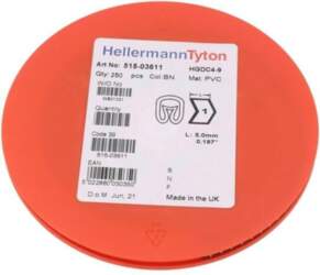 HELLERMANNTYTON Markers; Marking: 1; 4÷9mm; PVC
