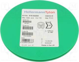 HELLERMANNTYTON Markers; Marking: Y; 2÷5mm; PVC