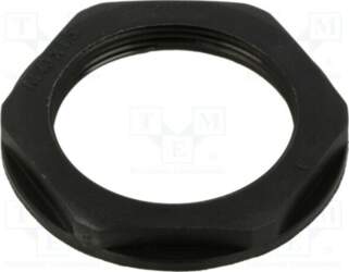 HELLERMANNTYTON Nut; M40; polyamide 66; black