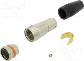 HIROSE Connector: circular; push-pull; plug; PIN: