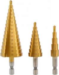 HÖGERT TECHNIK Drill bit-kit; step,multistep