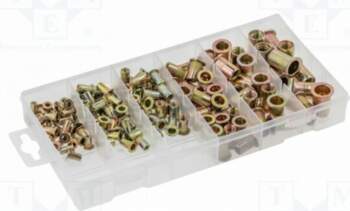 HÖGERT TECHNIK Rivet nuts set; 150pcs