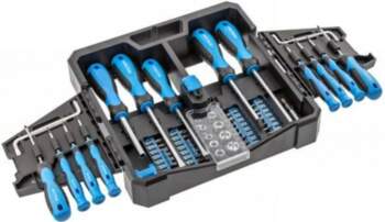 HÖGERT TECHNIK Screwdriver: universal-set; 63pcs. |